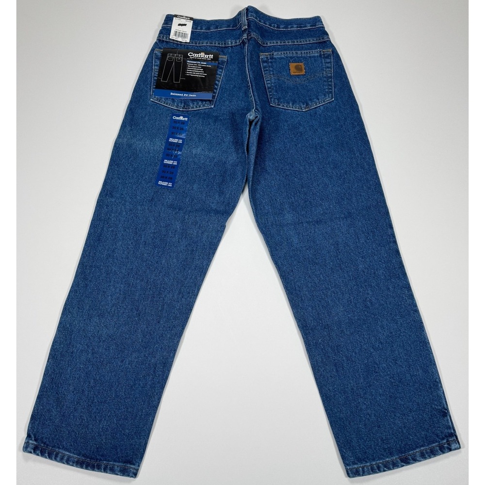 Carhartt B17 DST Jeans Mens 30x28 NWT Vintage Relaxed Fit Denim Made Mexico